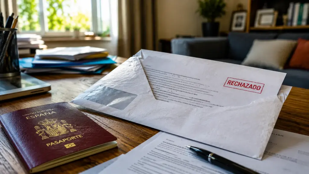 Visa no lucrativa España denegada